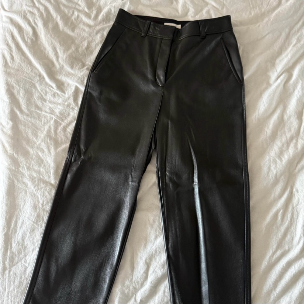 Babaton Faux Leather Pants
